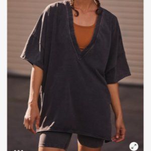 Free People Hot Shot Reversible Set Size XS Washed Black